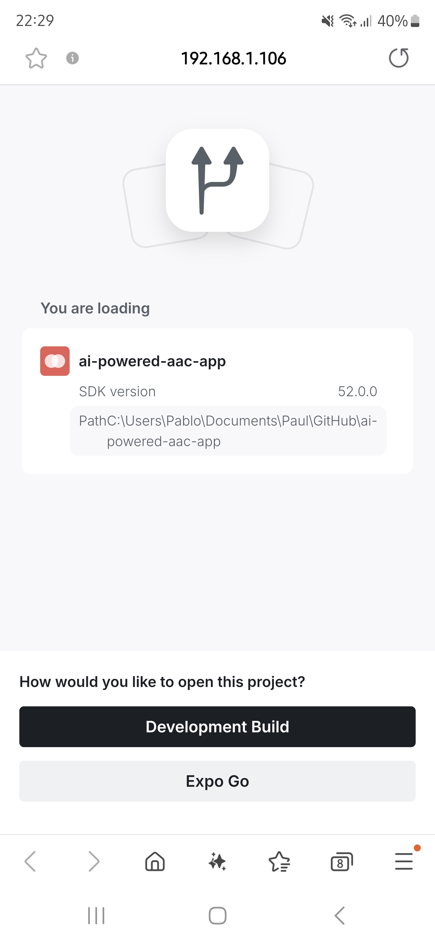 AI-Powered AAC App