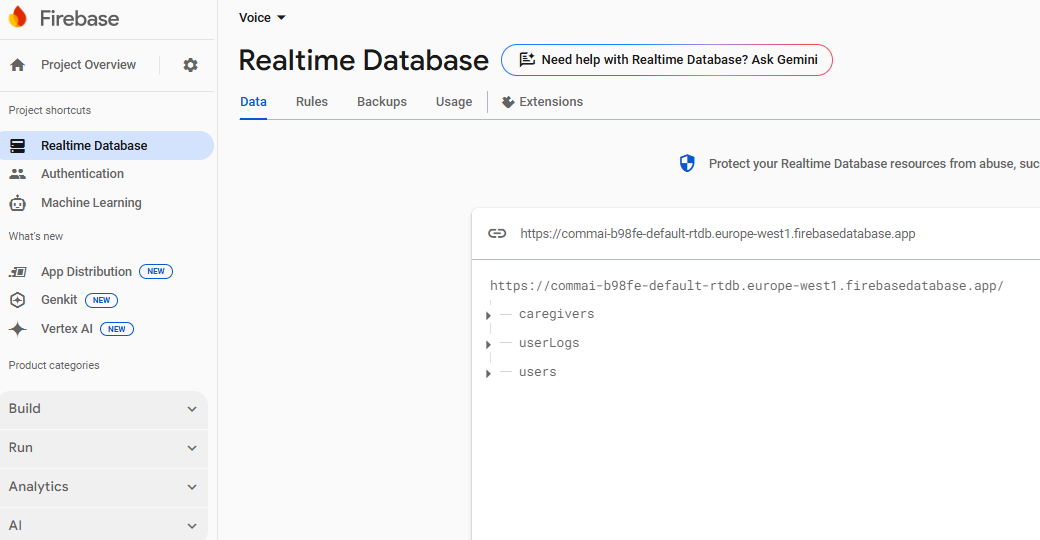 Firebase Realtime Database