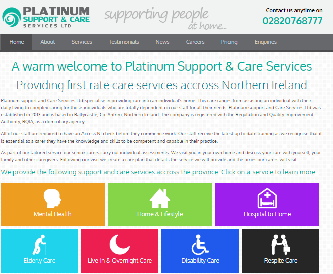 Platinum Support & Care Services