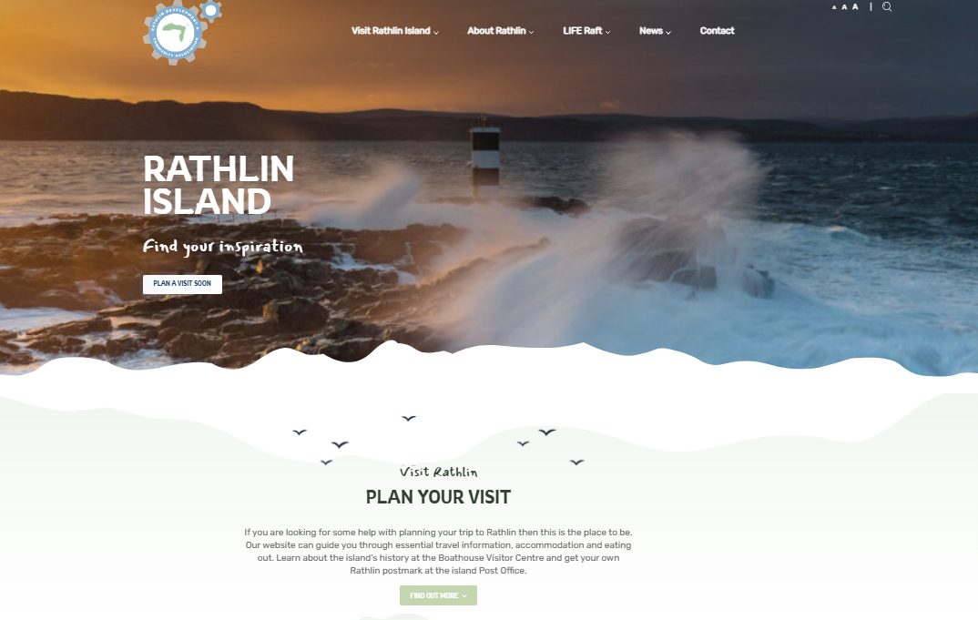 Rathlin360.com – Interactive Island Portal